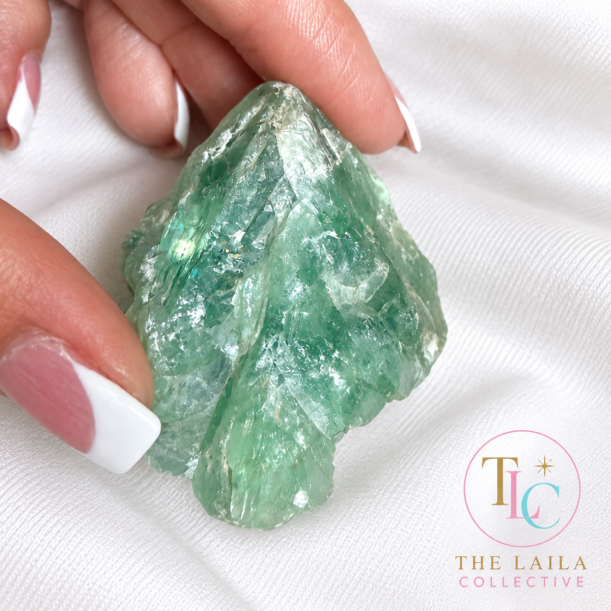 Clarity Raw Green Apophyllite