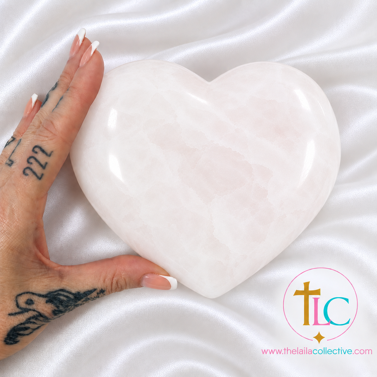 Heart Heals Pink Calcite