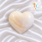 Calm Pink Aragonite Heart