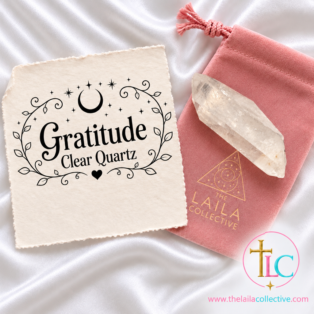 Gratitude Crystal Clear Quartz