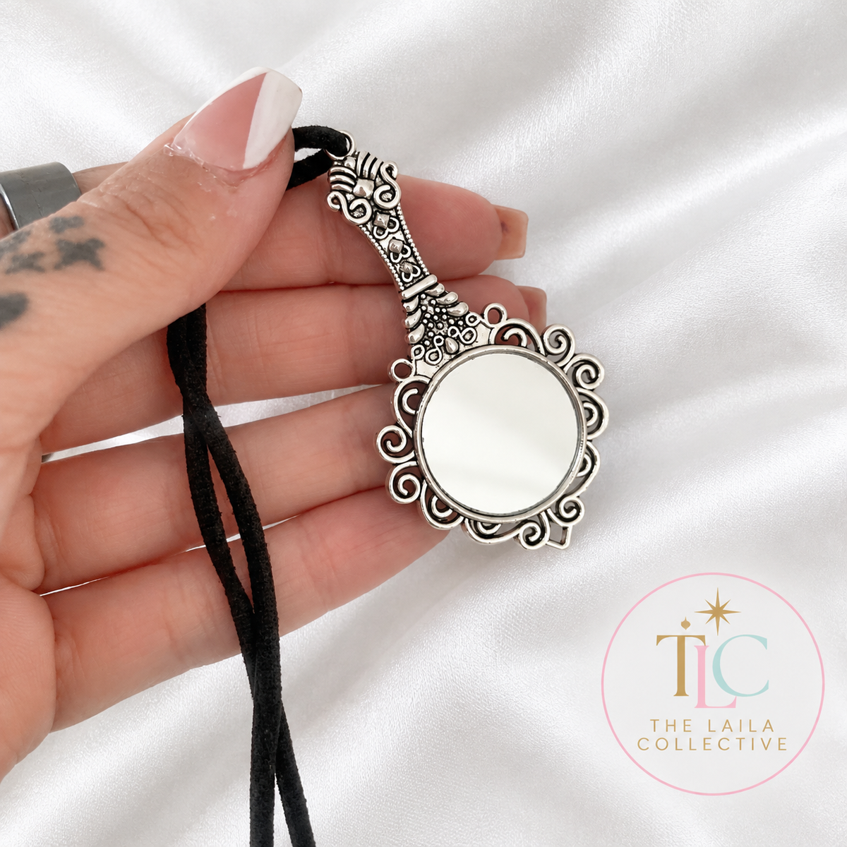 The Protect Mirror Protection Pendant Silver