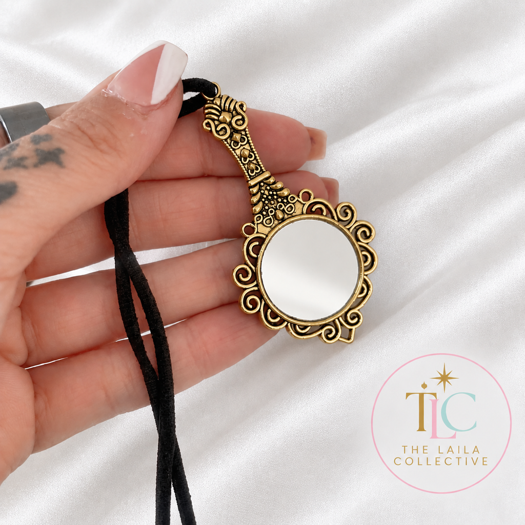The Protect Mirror Protection Pendant Gold