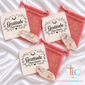 Gratitude Crystal Clear Quartz Pack of 3