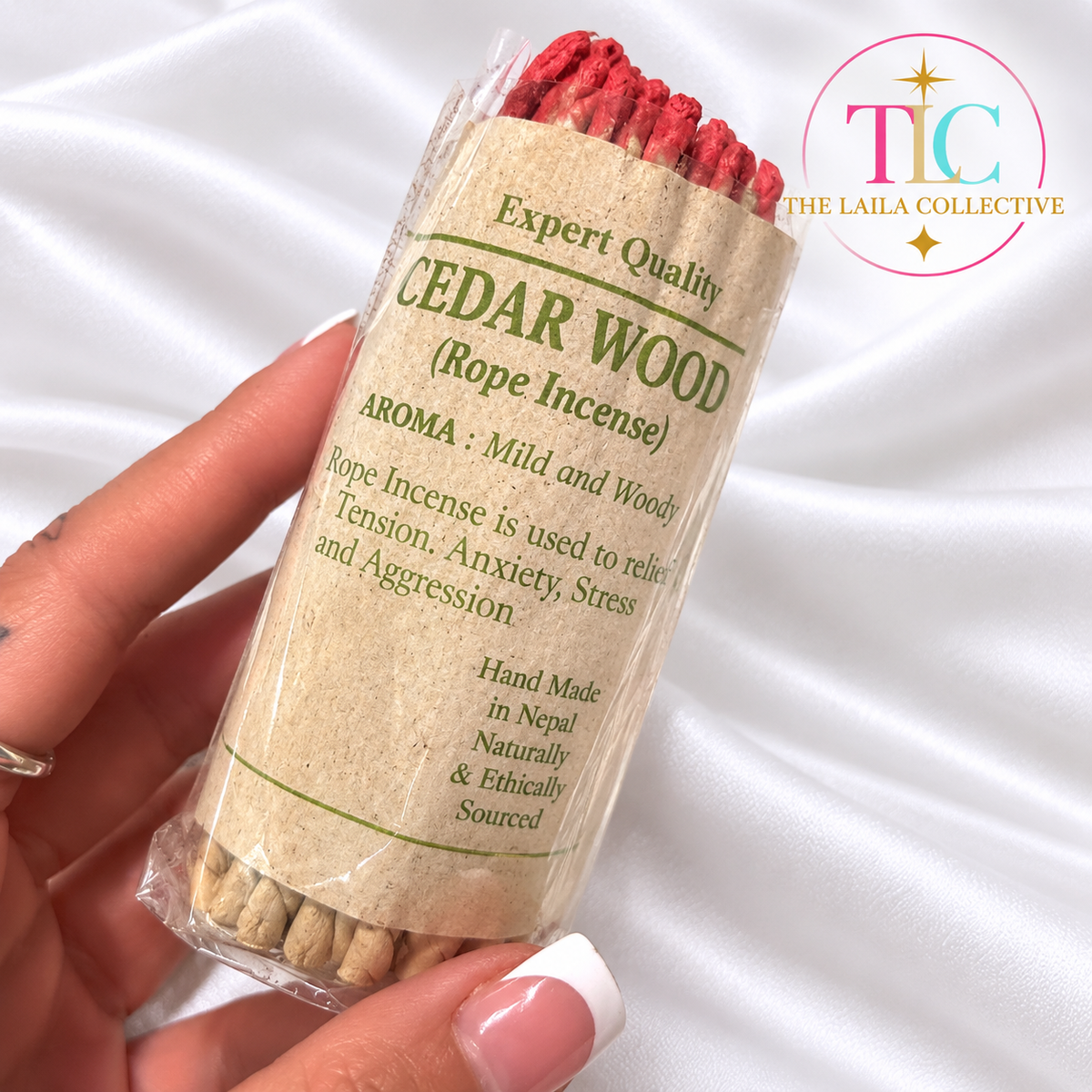 Cedar Wood Rope Incense
