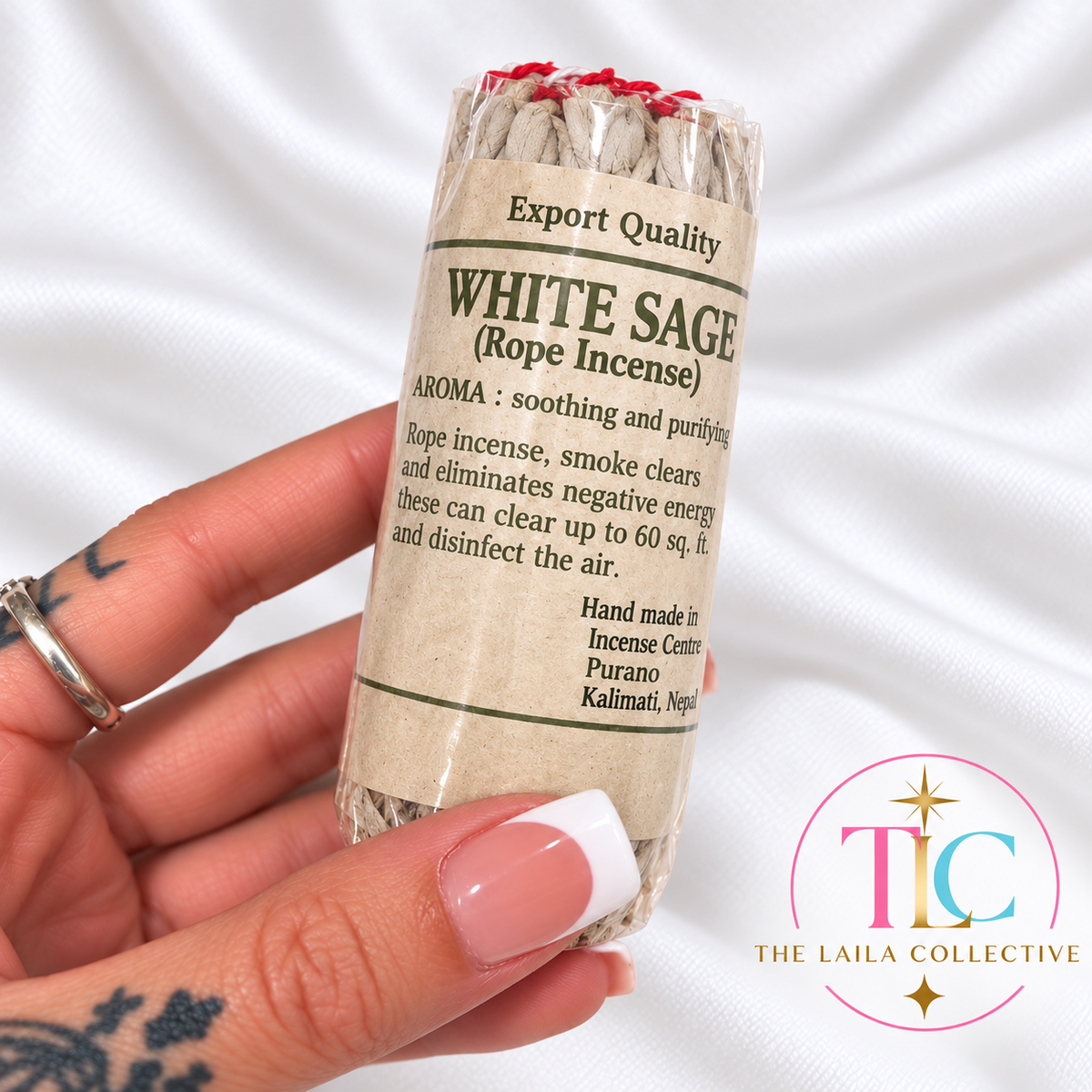 White Sage Rope Incense