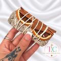 White Sage, Orange & Cinnamon Smudge Bundle